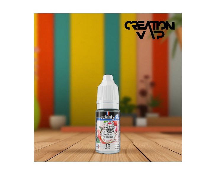 E-Liquide Rouge D'Embarras La Cueillette De Louise Sels De Nicotine E.Tasty 10Ml | Création Vap