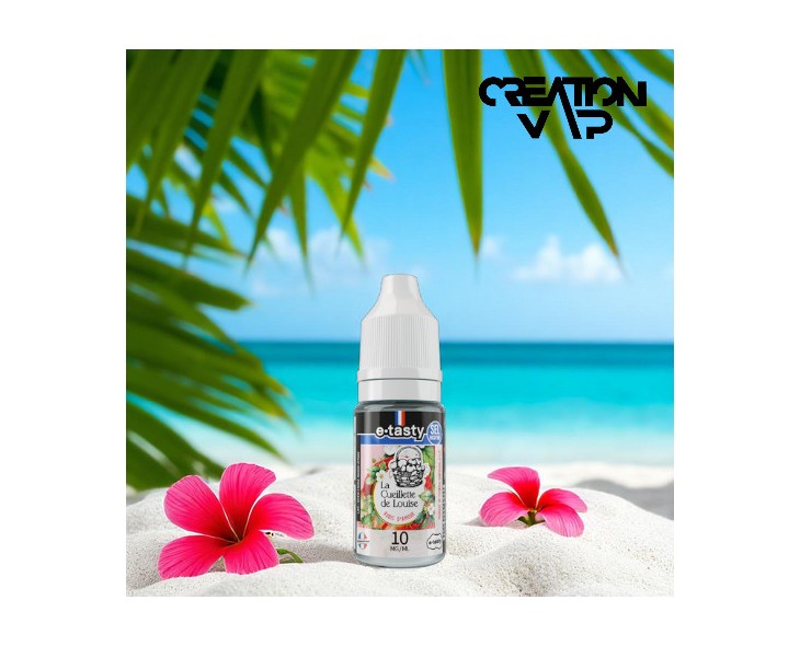 E-Liquide Rubis D'Amour La Cueillette de Louise Sels De Nicotine E.Tasty 10Ml | Création Vap