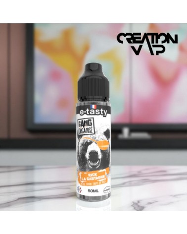 E-Liquide Rick La Castagne Gang Organisé E.Tasty 50Ml | Création Vap