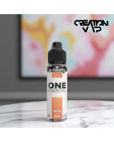 E-Liquide Pêche One Essentiel E.Tasty 50Ml | Création Vap