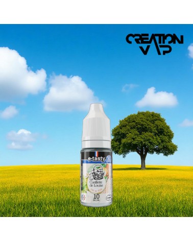 E-Liquide Teint De Pêche La Cueillette De Louise Sels De Nicotine E.Tasty 10Ml | Création Vap