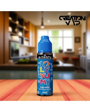 E-Liquide Tiny Blue Loly Yumy E.Tasty 50Ml | Création Vap