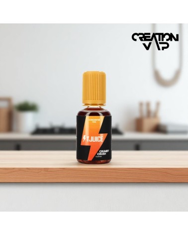Arôme Concentré Crumby Crush T-Juice 30 Ml | Création Vap