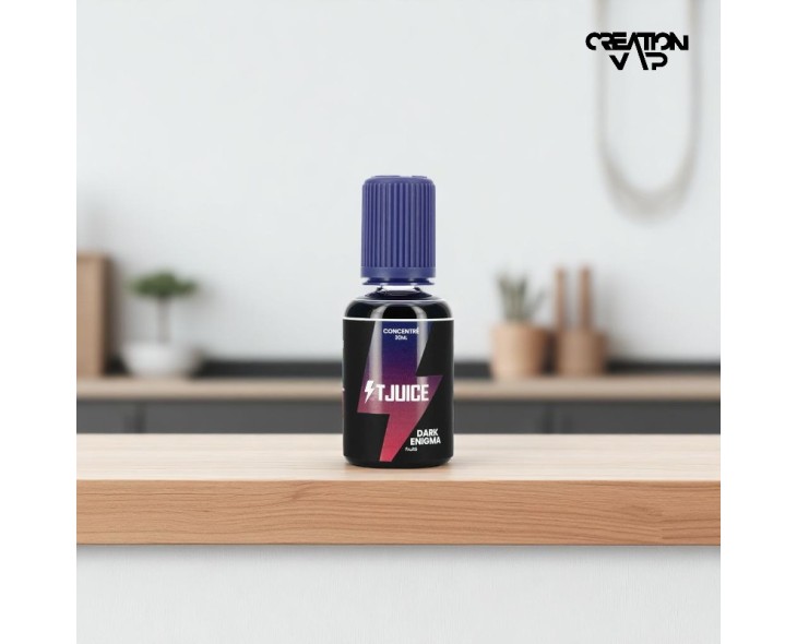Arôme Concentré Dark Enigma T-Juice 30 Ml | Création Vap