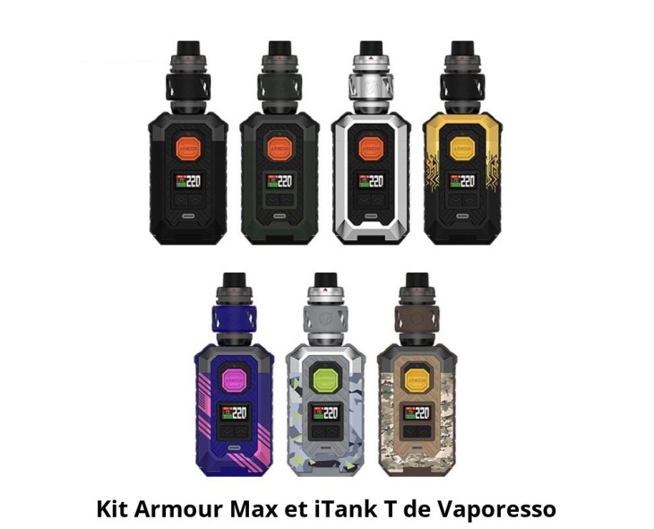 Kit Armour Max + Itank T Vaporesso | Création Vap