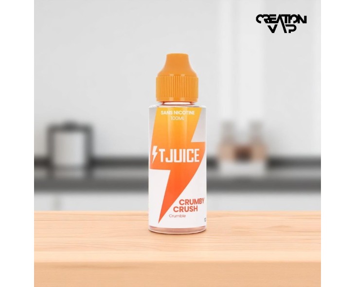 E-Liquide Crumby Crush T-Juice 50Ml Et 100Ml | Création Vap