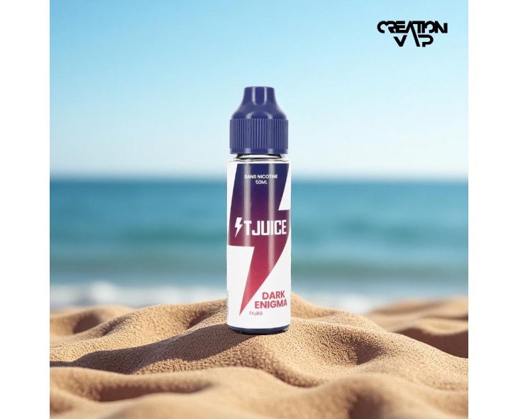 E-Liquide Dark Enigma T-Juice 50Ml Et 100 Ml | Création Vap