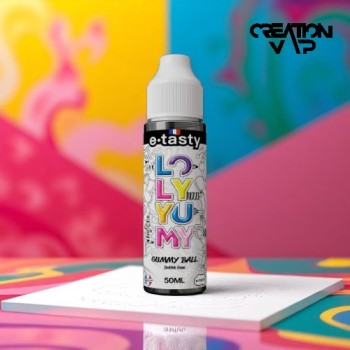 E-Liquide Loly Yumy Gummy Ball E-Tasty 50Ml | Création Vap