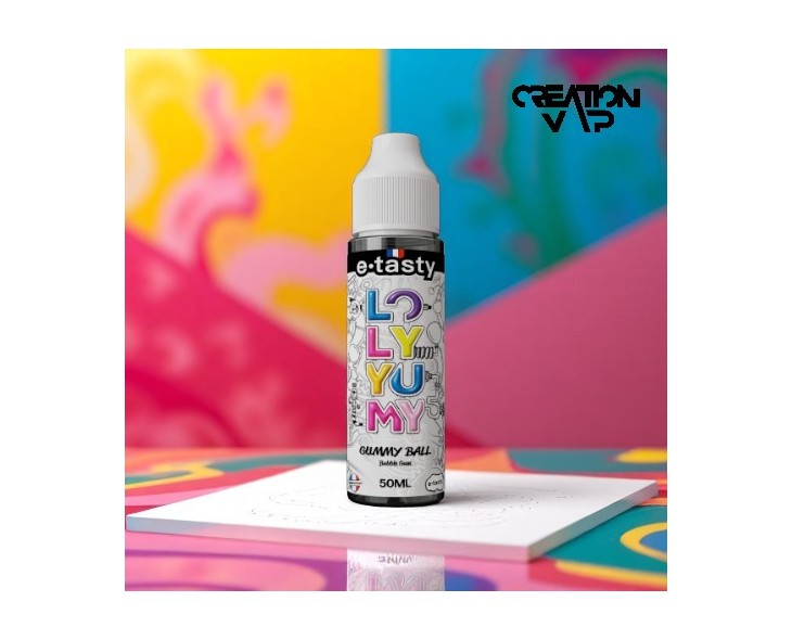 E-Liquide Loly Yumy Gummy Ball E-Tasty 50Ml | Création Vap