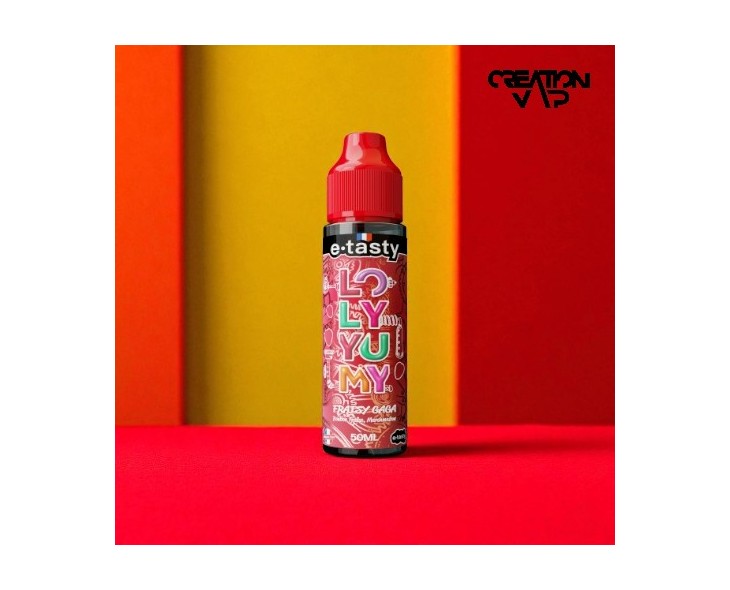 E-Liquide Loly Yumy Fraisy Gaga E-Tasty 50Ml | Création Vap E-Liquide Loly Yumy Fraisy Gaga E-Tasty 50Ml | Création Vap