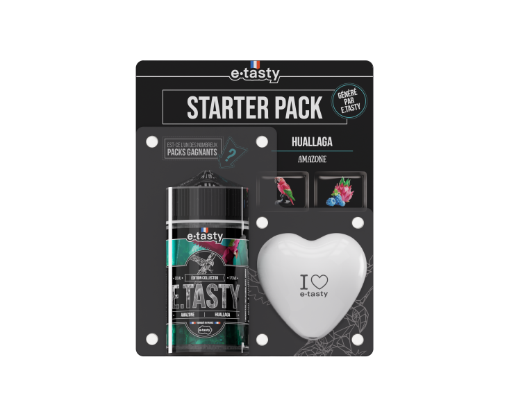 Starter Pack Huallaga E.Tasty 170Ml | Création Vap
