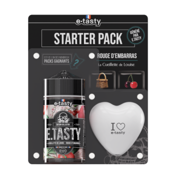 Starter Pack Rouge D'embarras E.Tasty 170Ml | Création Vap