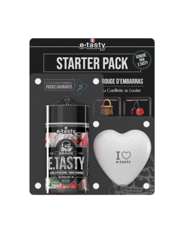 Starter Pack Rouge D'embarras E.Tasty 170Ml | Création Vap