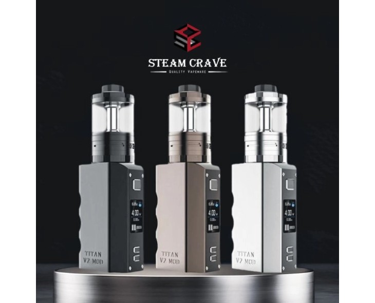 Kit Titan Combo V2 Steam Crave | Création Vap
