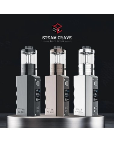 Kit Titan Combo V2 Steam Crave | Création Vap