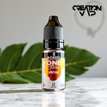 E-Liquide Pêche One Taste E-Tasty 10Ml | Création Vap