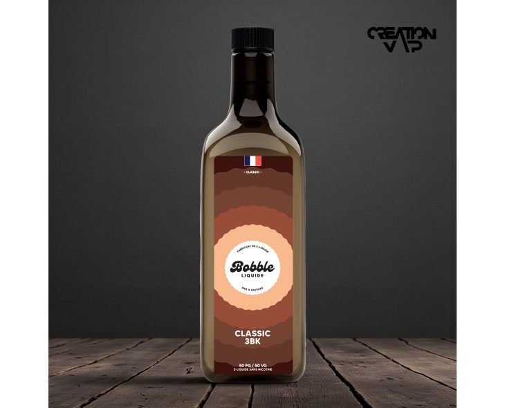 E-Liquide Classic 3BK Bobble | Création Vap