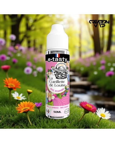 E-Liquide Rose D'Euphorie La Cueillette De Louise E.Tasty 50Ml | Création Vap