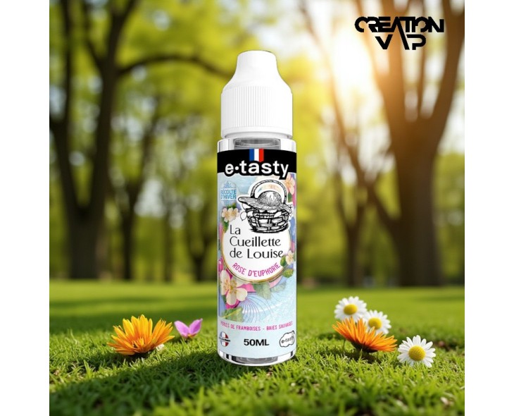 E-Liquide Rose d'Euphorie La Récolte D'Hiver E.Tasty 50Ml | Création Vap