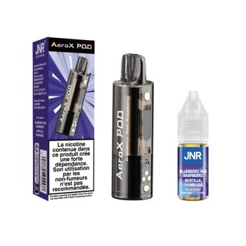 Pod Aerox Blueberry Red Raspberry Puff JNR | Création Vap