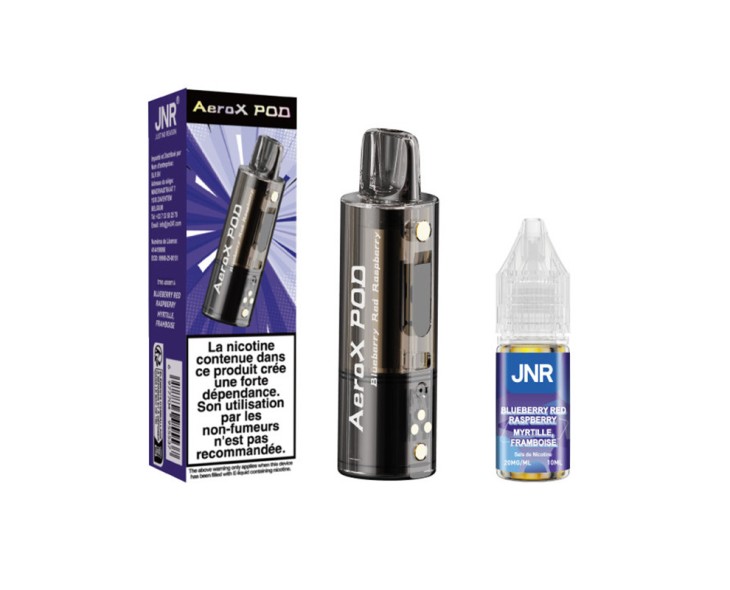 Pod Aerox Blueberry Red Raspberry Puff JNR | Création Vap