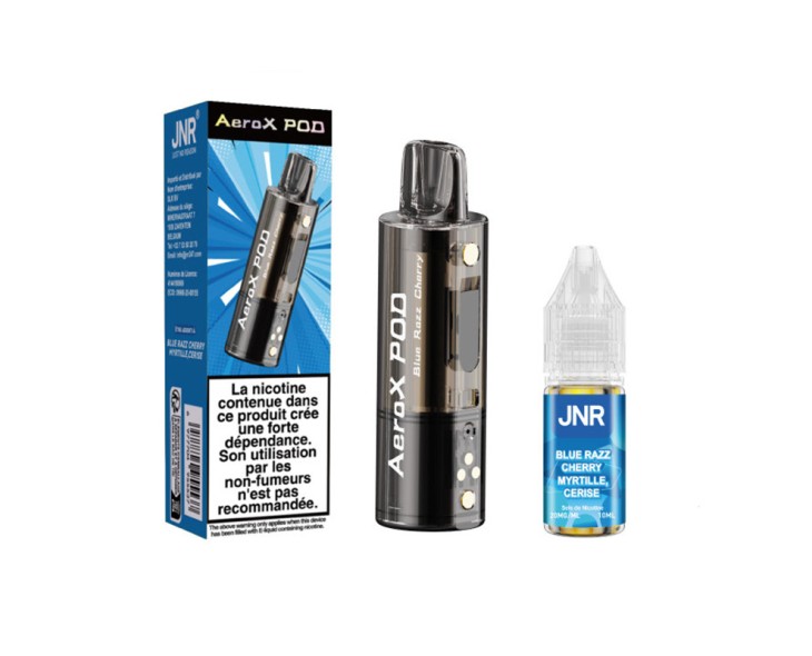 Pod Aerox Blue Razz Cherry Puff JNR | Création Vap