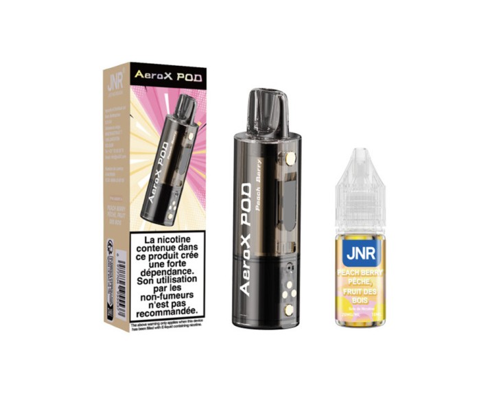 Pod Aerox Peach Berry Puff JNR | Création Vap