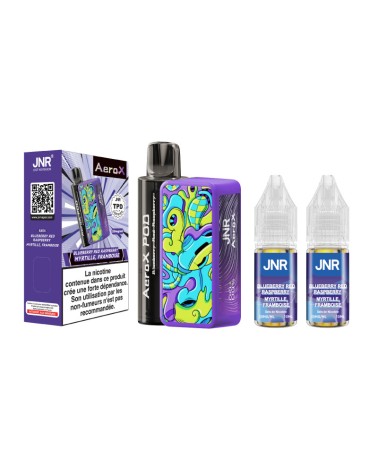 Puff AeroX Blueberry Red Raspberry JNR 32K | Création Vap