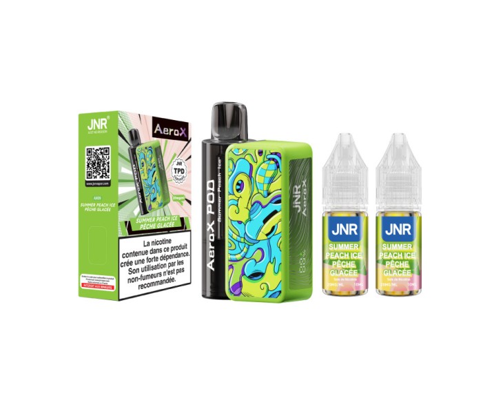 Puff AeroX Summer Peach Ice JNR 32k | Création Vap
