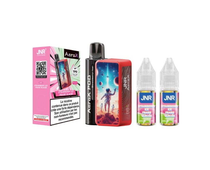 Puff AeroX Strawberry Ice JNR 32K | Création Vap