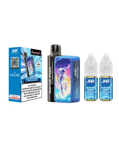 Puff AeroX Blue Razz Cherry JNR 32K | Création Vap