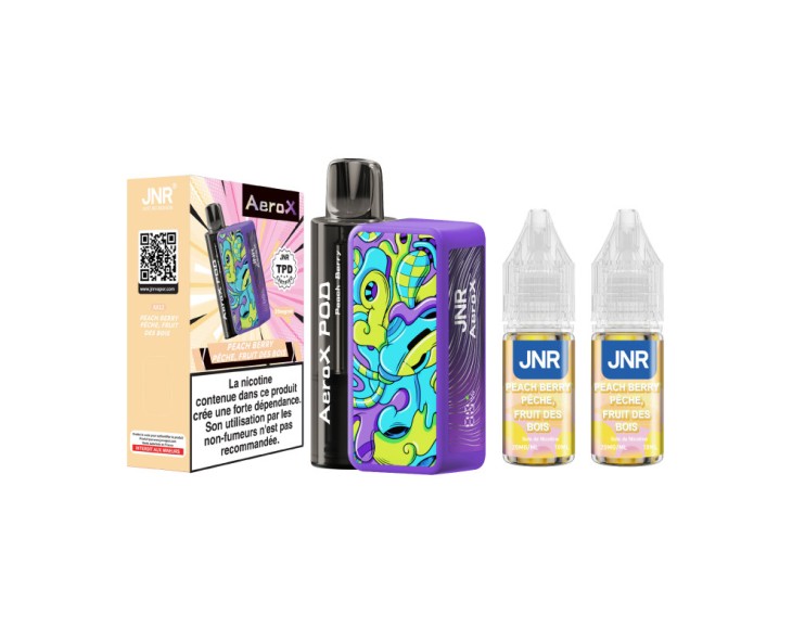 Puff AeroX Peach Berry JNR 32K | Création Vap