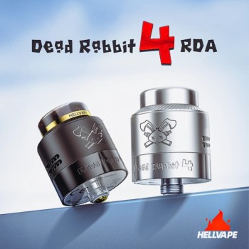 Clearomiseur RDA Dead Rabbit 4 HellVape | Création Vap