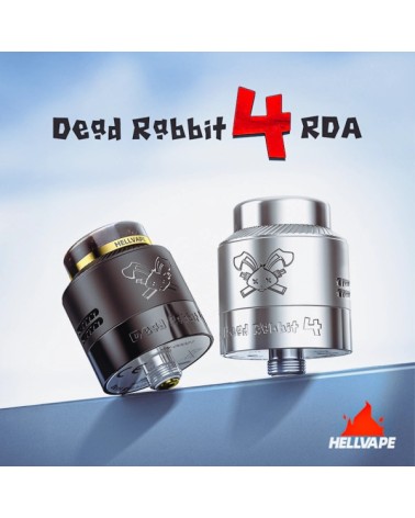 Clearomiseur RDA Dead Rabbit 4 HellVape | Création Vap