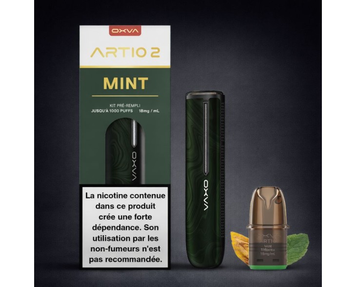 Kit Pod Artio 2 900mAh 2ml – OXVA | Création Vap