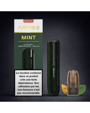 Kit Pod Artio 2 900mAh 2ml – OXVA | Création Vap