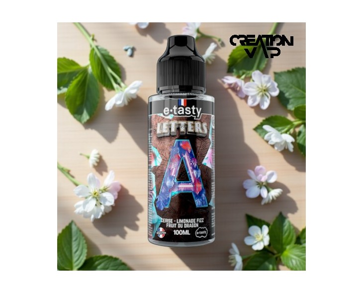 E-Liquide Letters A E.Tasty 100Ml | Création Vap