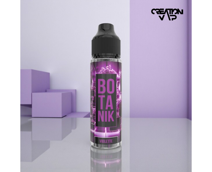 E-liquide Fresh Violette Botanik – Création Vap | Création Vap